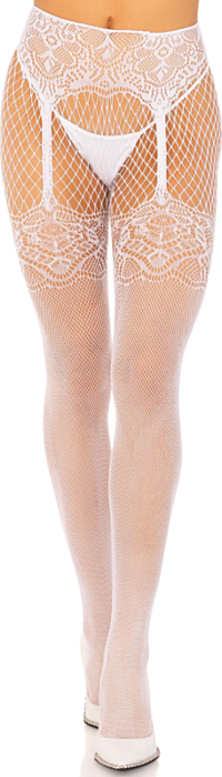 Medias Rejilla Leg Avenue Costura Trasera - Sexy Medias Rejilla Leg Avenue Costura Trasera - Sexy