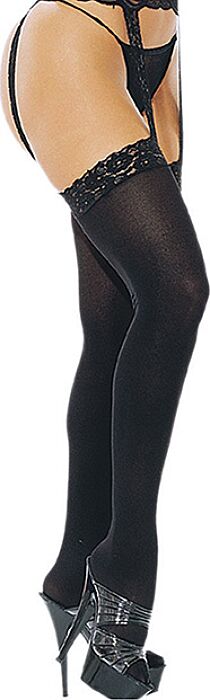 Medias top-liguero Music Legs con encaje Medias top-liguero Music Legs con encaje