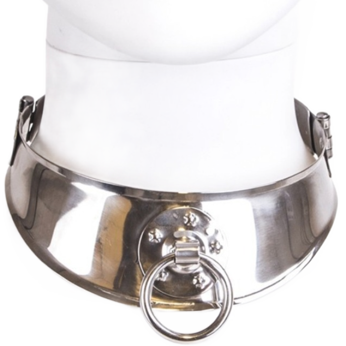 METAL HARD - COLLAR RESTRINGIDOR CON ANILLA METAL HARD - COLLAR RESTRINGIDOR CON ANILLA