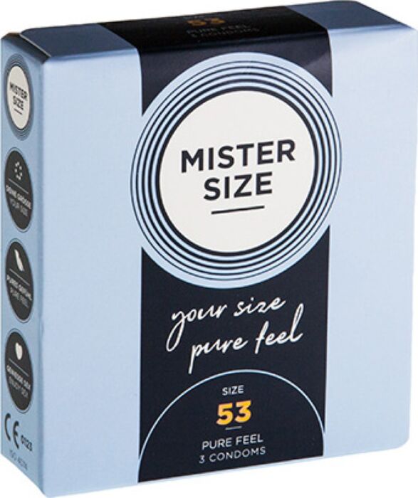 MISTER SIZE 53 - 3 pack MISTER SIZE 53 - 3 pack