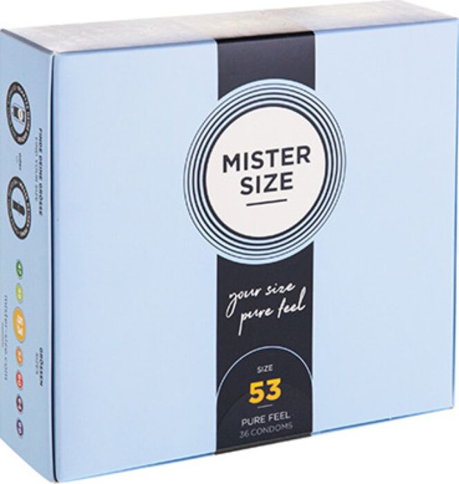 MISTER SIZE 53 - 36 pack MISTER SIZE 53 - 36 pack