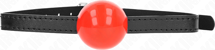 Mordaza de Bola KINK 4 cm Roja - Control y Estilo Mordaza de Bola KINK 4 cm Roja - Control y Estilo