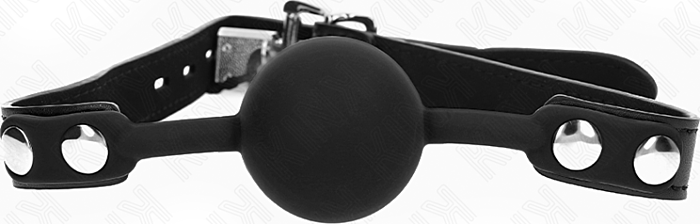 Mordaza de Bola KINK Modelo 1 Silicona 4 cm Mordaza de Bola KINK Modelo 1 Silicona 4 cm