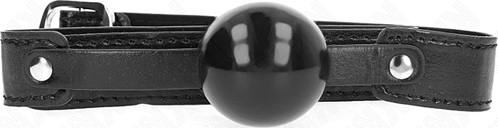 Mordaza de Bola KINK Suave 4 cm para BDSM Mordaza de Bola KINK Suave 4 cm para BDSM