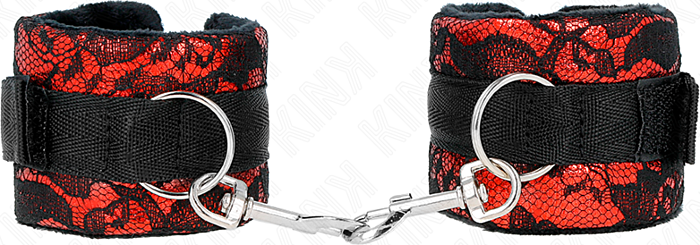 Muñequera BDSM KINK Rojo/Negro | Control y Estilo Muñequera BDSM KINK Rojo/Negro | Control y Estilo