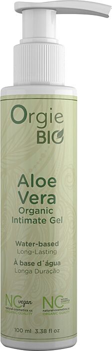 Orgie Bio Aloe Vera Intimate Gel 100ml Pump Orgie Bio Aloe Vera Intimate Gel 100ml Pump