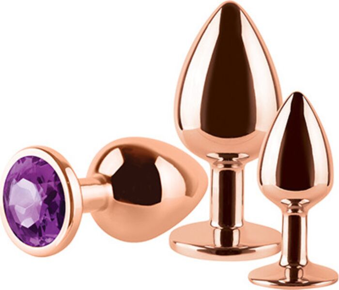 Pack 3 Plugs Anal S Pleasures Metal NOAH Pack 3 Plugs Anal S Pleasures Metal NOAH