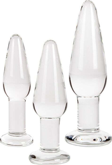 Pack de plugs anal S Pleasures Crystal APOLLO Pack de plugs anal S Pleasures Crystal APOLLO