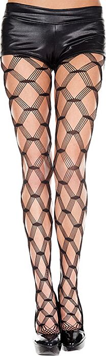 Panty de red gruesa Music Legs Panty de red gruesa Music Legs