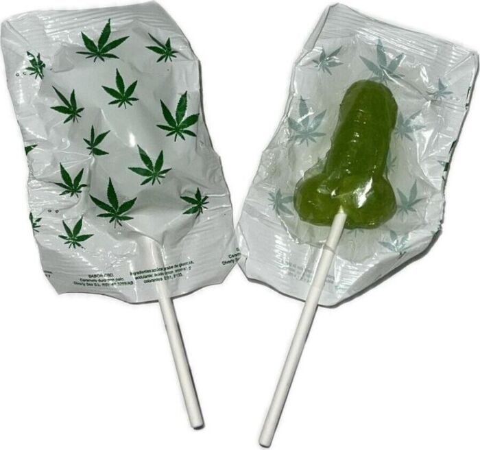 Piruleta con forma de pene DIVERTY SEX aroma cannabis Piruleta con forma de pene DIVERTY SEX aroma cannabis