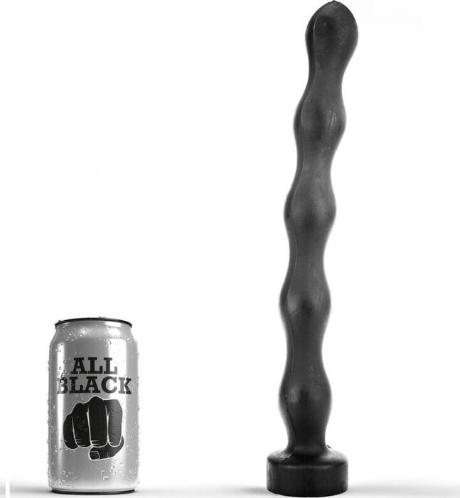Plug Anal BDSM ALL BLACK Buttplug 32 cm con variación de ancho Plug Anal BDSM ALL BLACK Buttplug 32 cm con variación de ancho