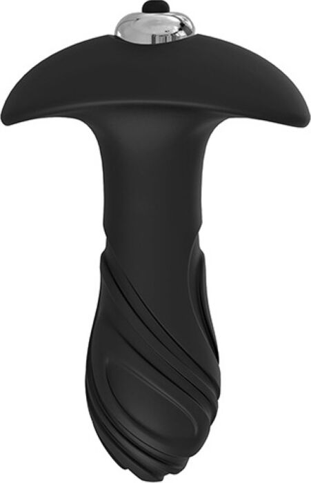 Plug anal S Pleasures Butt Plug Swirl con vibración Plug anal S Pleasures Butt Plug Swirl con vibración