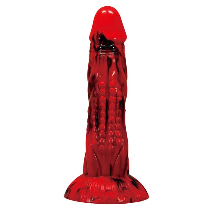 POWER MONSTERS - MINOTAUR FANTASY DILDO WITH SUCTION CUP 21 CM Ø 5 CM RED & BLACK POWER MONSTERS - MINOTAUR FANTASY DILDO WITH SUCTION CUP 21 CM Ø 5 CM RED & BLACK