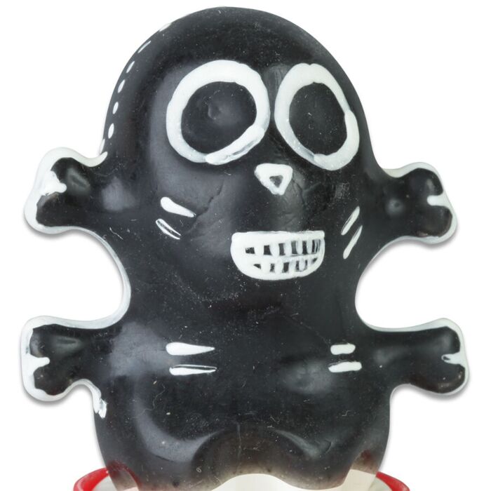 Novelty Condom CONDOMERIE Skull Black Model 1 Hand-Painted