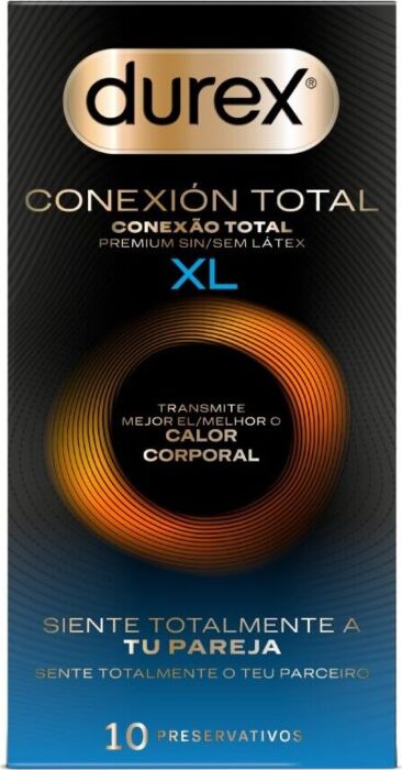 Preservativos Durex Conexión Total XL Ultra Fino Preservativos Durex Conexión Total XL Ultra Fino