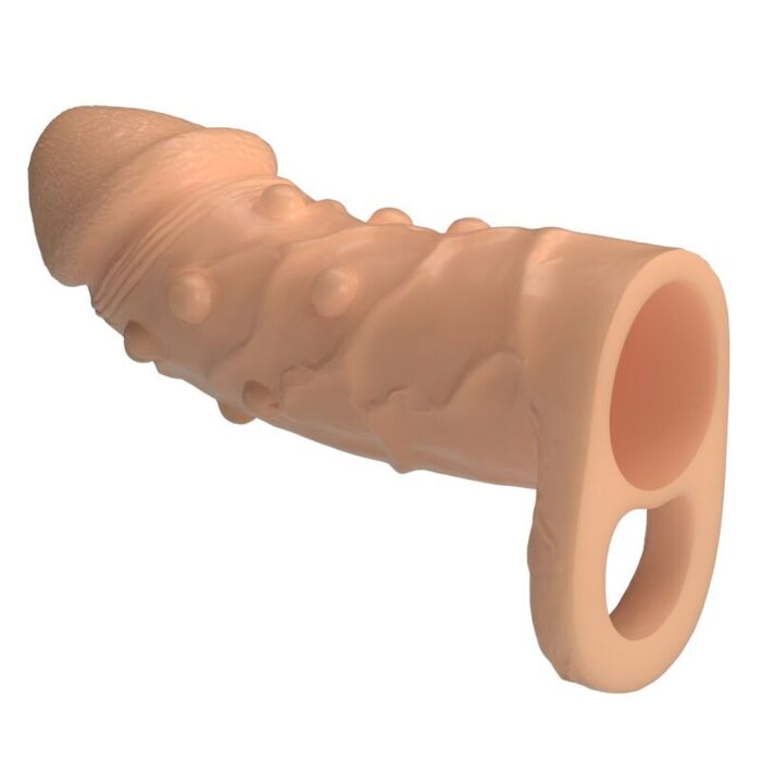 PRETTY LOVE - DORT PENIS EXTENSION SLEEVE 14 CM Ø 4 CM NATURAL PRETTY LOVE - DORT PENIS EXTENSION SLEEVE 14 CM Ø 4 CM NATURAL