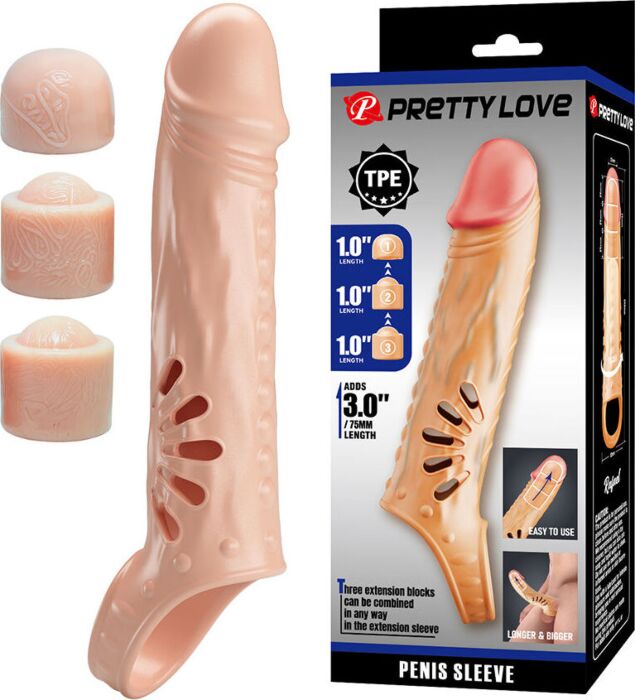 PRETTY LOVE- FUNDA PARA PENE CON EXTENSORES PRETTY LOVE- FUNDA PARA PENE CON EXTENSORES
