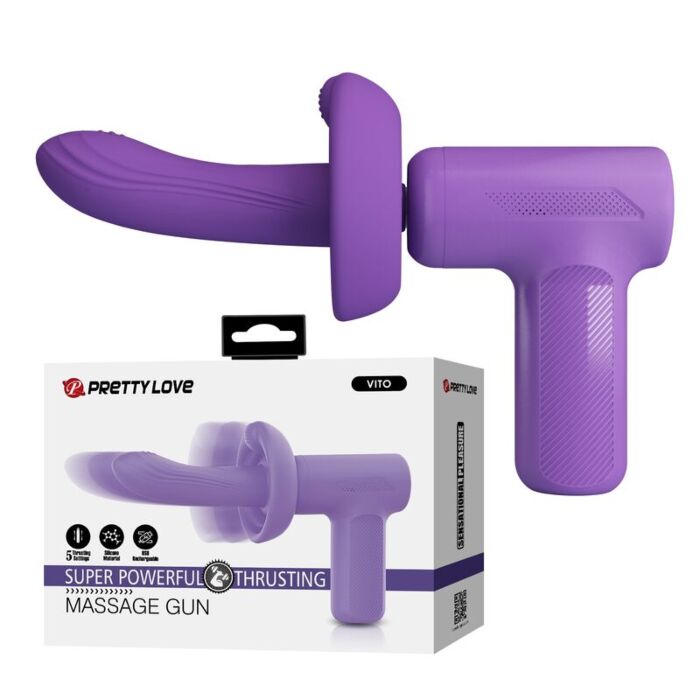 PRETTY LOVE VITO Thrusting Massage Gun