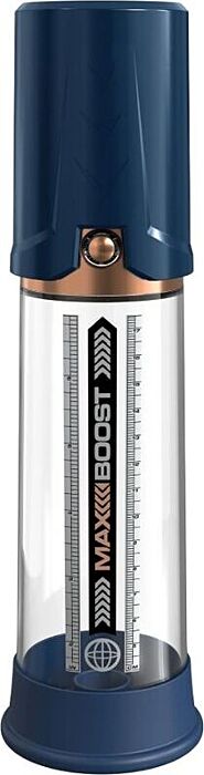 PUMP WORX - BOMBA DE ERECCION MAX BOOST AZUL PUMP WORX - BOMBA DE ERECCION MAX BOOST AZUL