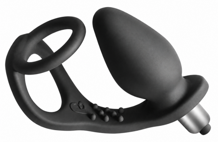 ROCKS-OFF RO-ZEN Prostate Vibrator, Onyx Black, 7 Speeds