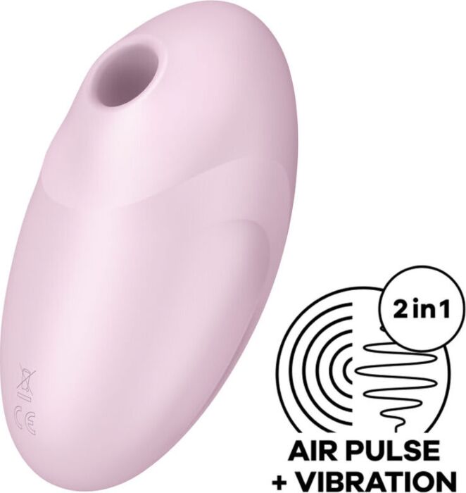 SATISFYER - VULVA LOVER 3 ESTIMULADOR Y VIBRADOR ROSA SATISFYER - VULVA LOVER 3 ESTIMULADOR Y VIBRADOR ROSA