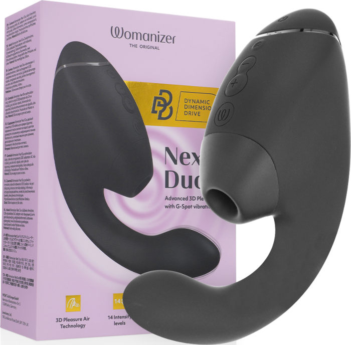 Succionador Womanizer Duo Next Clítoris Punto G Succionador Womanizer Duo Next Clítoris Punto G