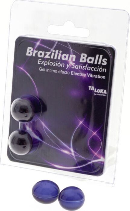 Taloka - brazilian balls gel excitante efecto vibraciãn elãctrica 2 bolas Taloka - brazilian balls gel excitante efecto vibraciãn elãctrica 2 bolas
