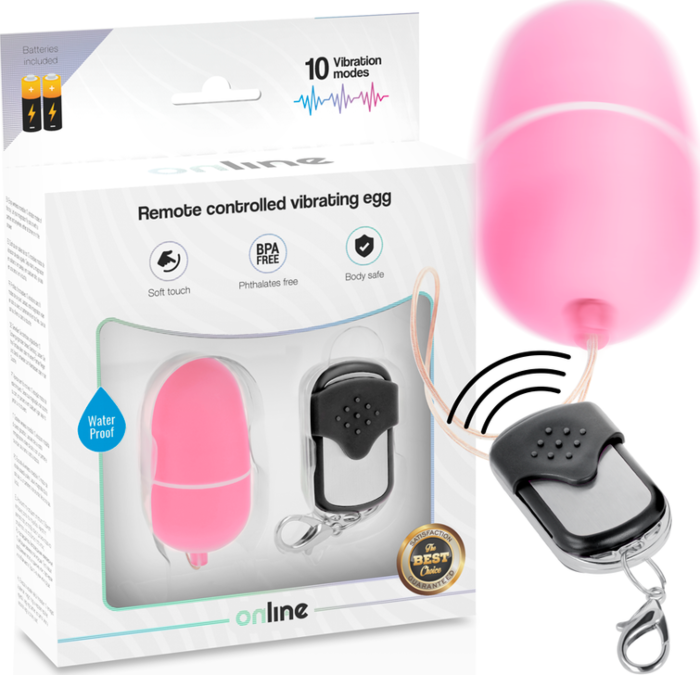 Vibrador Control Remoto Rosa Vibrador Control Remoto Rosa