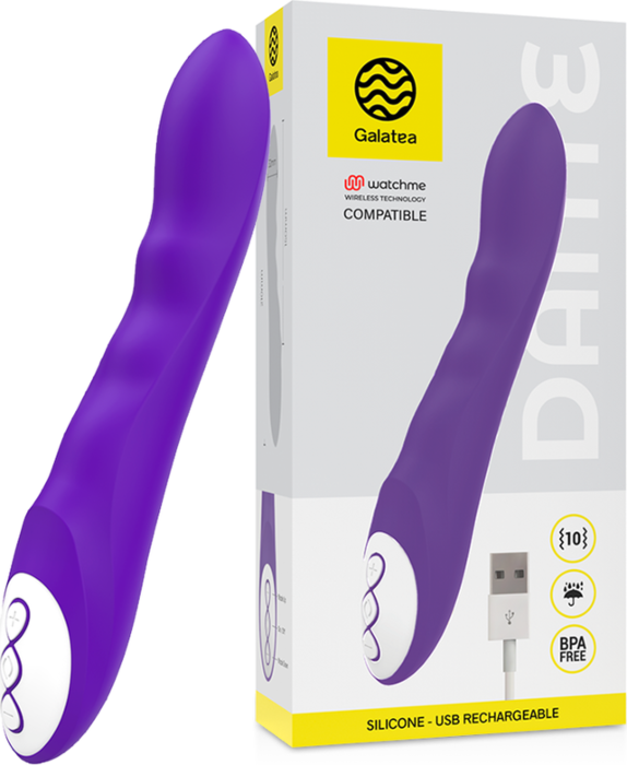 Vibrador Galatea Dante con tecnología WatchMe Vibrador Galatea Dante con tecnología WatchMe