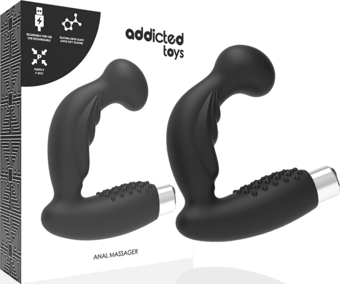 Vibrador prostático Addicted Toys Model 3 - Placer intenso Vibrador prostático Addicted Toys Model 3 - Placer intenso