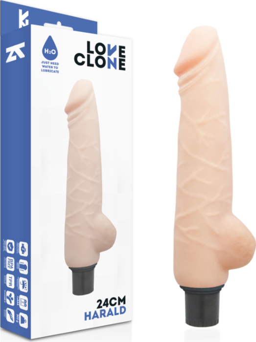 Vibrador Realístico LOVECLONE Harald con Autolubricación Vibrador Realístico LOVECLONE Harald con Autolubricación