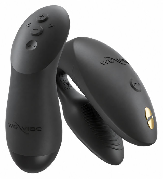 WE-VIBE Chorus Pro Premium Couples Vibrator Satin Black