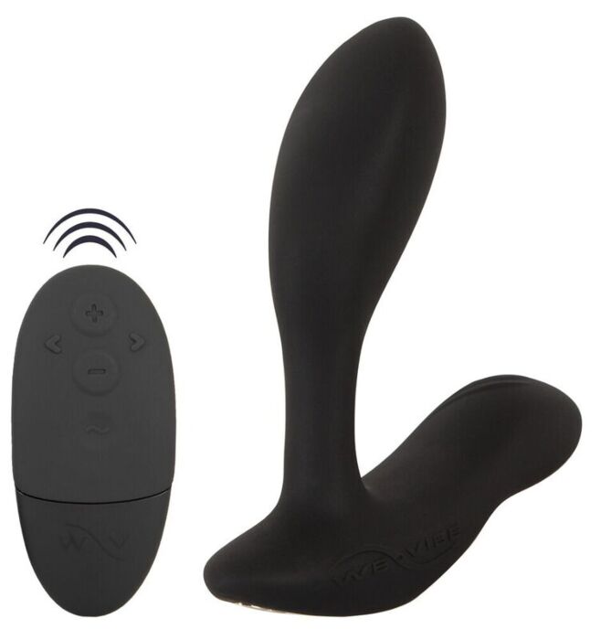WE-VIBE VECTOR+ Black Prostate Massager with Remote
