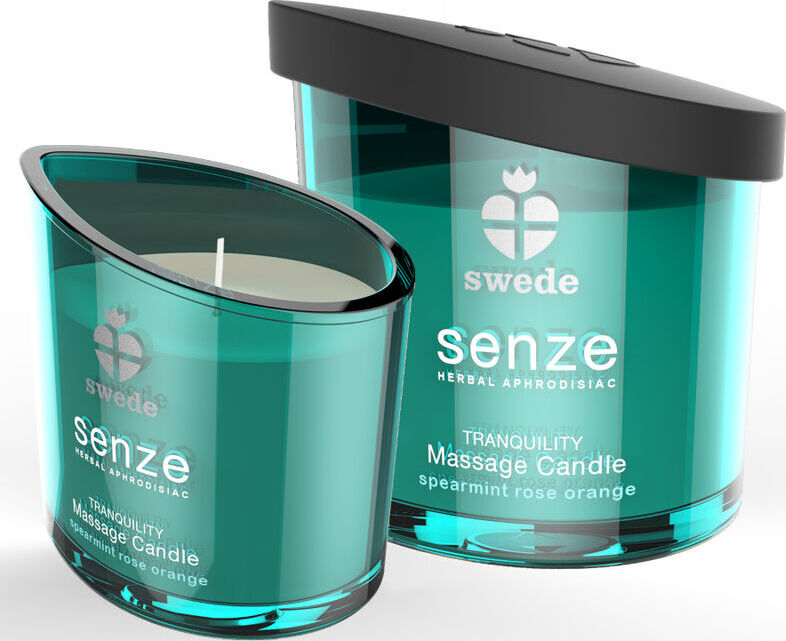 Massage Candle Swede Senze Tranquility with Spearmint and Rose
